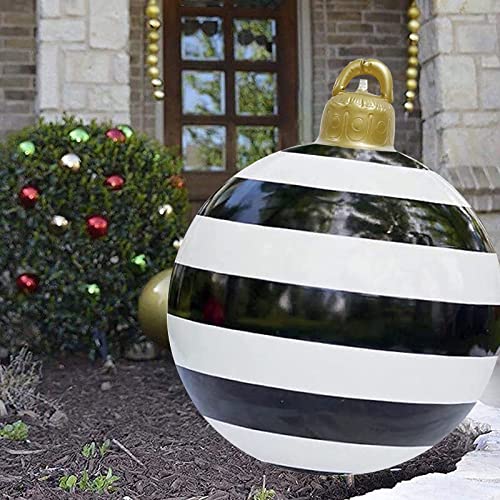 Bolas De Navidad Hinchables De PVC, Bola De Navidad Inflable Gigante para Decoración De árbol De Navidad, Adorno De Navidad para Jardín Al Aire Libre (Color : E) Cover