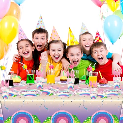 50% Off 81Pcs Cartoon Doll House Party Tableware Set