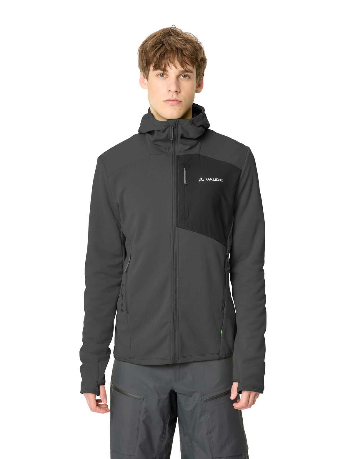 VAUDE Men's Monviso Fleece Jacket III, bardzo elastyczna kurtka polarowa męska, do uprawiania sportów górskich, która jest częścią koncepcji krążenia, oddychająca i ogrzewająca