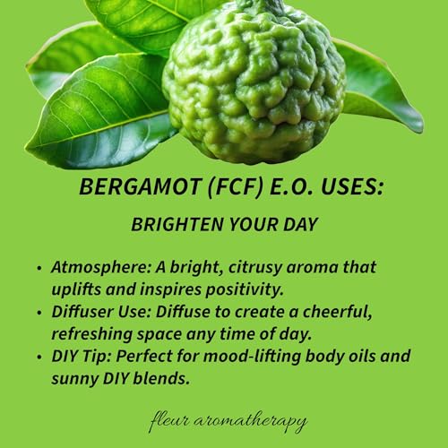 Aceite Esencial de Bergamota 10ml Fleur Aromatherapy miniatura 3