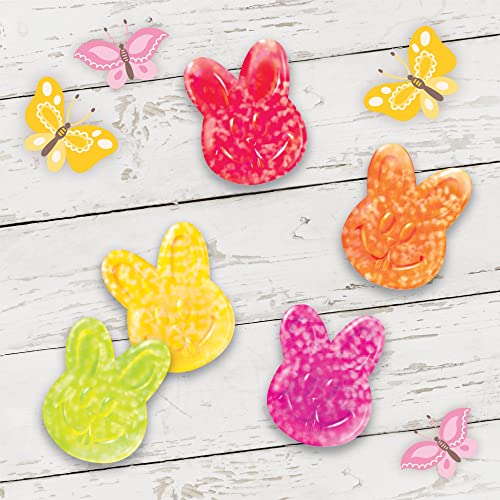 Trolli Sour Brite Easter Gummi Bunnies Soft Chewy Gummy Easter Candy 28.5 Oz - Includes Bonus Easter Buttermints #TOP3