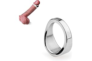 Stainless Steel Male Penis Glans Ring Enhancer