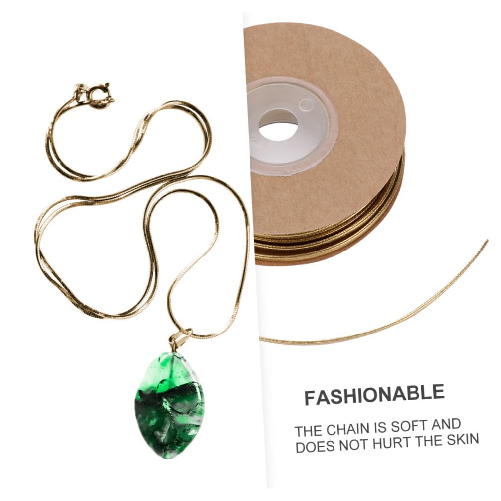 Cordon en Cuir 15m pour Bijoux, Fabrication de Bracelets et Colliers