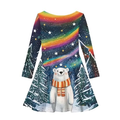 PinUp Angel Girl Long Sleeve Dress Cute Funny Graphic Christmas Casual Tunic Playwear Basic Shirt Party Dresses2