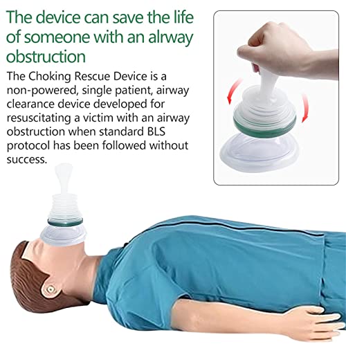 Anti Choking Tool Self Using,Breathing Exercise Device for Lungs,Incentive Spirometer Adult,Portable