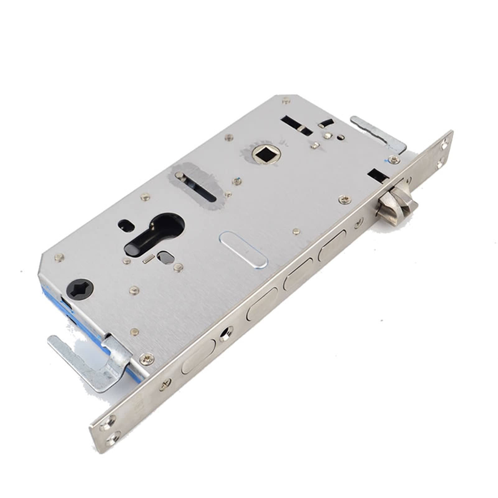 ROHCGHC mortise lock body, Mortice Sash Locks, Deadlock,Intelligent Fingerprint Lock Body,Panel Size 24 * 240,Stainless Steel,for Door,Smart(With Hook Body)