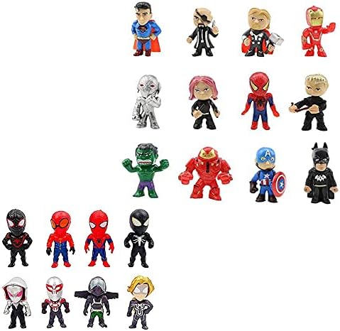 CLJFLHCC 20 Piece Boys Mini Doll Set for Birthday Party Favors, Kids Toys, Collectibles, Gifts, Christmas Cake Decorations