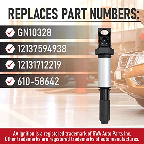 image for AA Ignition Ignition Coil Pack - Compatible with BMW Vehicles - 325i, 