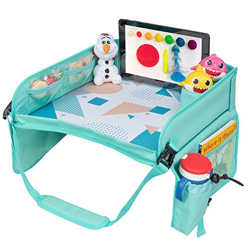 JiniKids Travel Tray - Activity Lap Play Tray - Car seat Desk