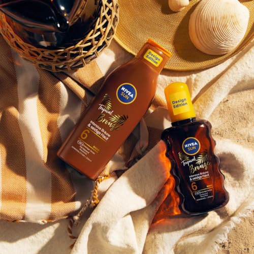 NIVEA SUN Tropical Bronze Öl-Spray, LSF 6, 200 ml – Ansicht 6
