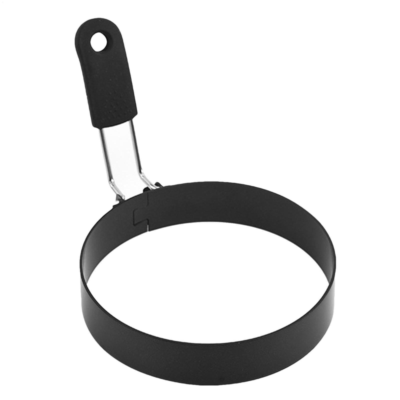 Pancake Ring - Egg Rings for Frying | Non Stick Fried Egg Ring | Fried Egg Poacher Egg Cooking Mold | Ring Mold for Fried Egg | Pancake Rings Mold Round Egg Moulds Round Cooking Rings