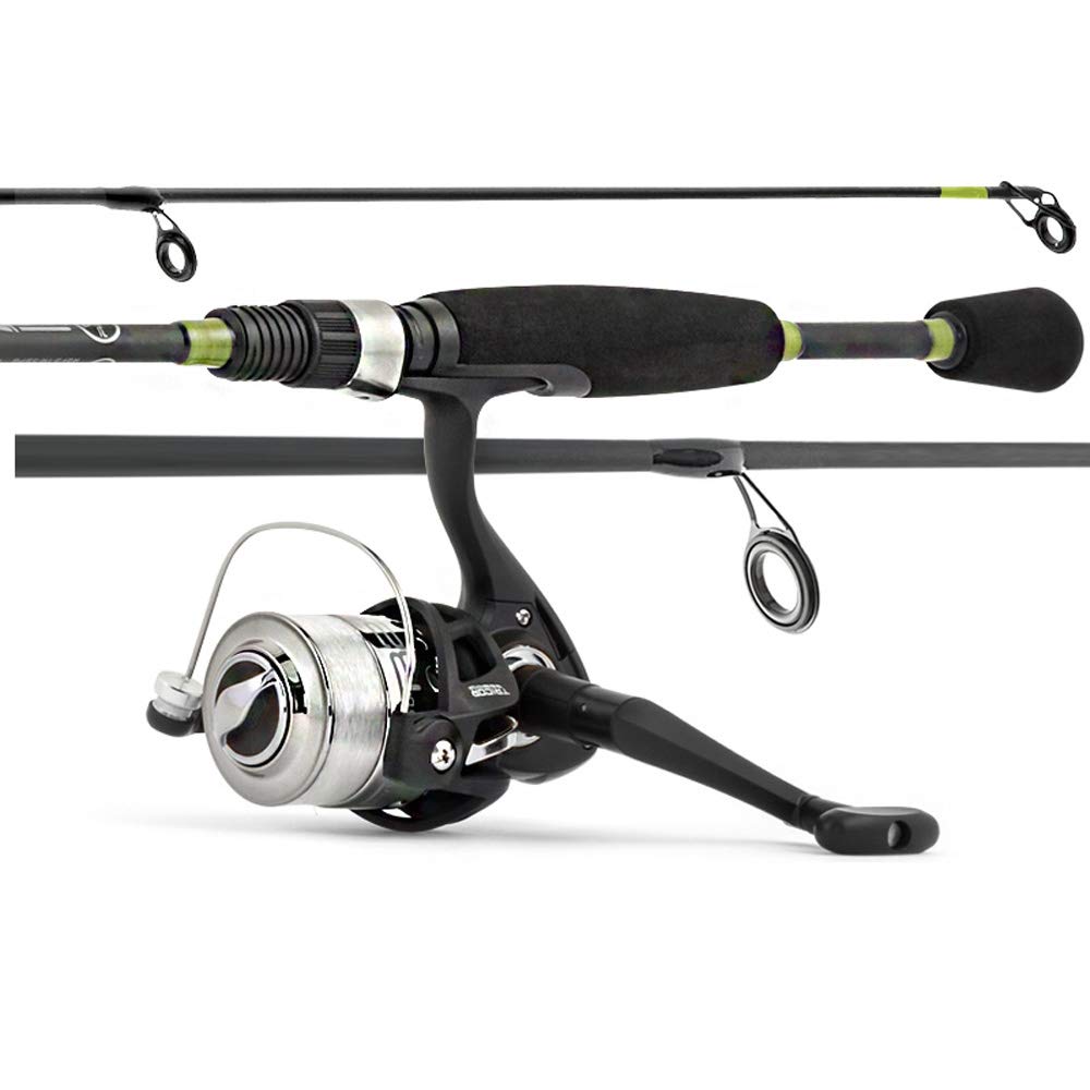 best walleye spinning combo Ready 2 Fish Walleye Spinning Kit, R2F3-WA/S, Spinning Rods emmrod fishing pole 1.5m-2.4m TR-20 With a Shakespeare Catch Size:NB-3202A