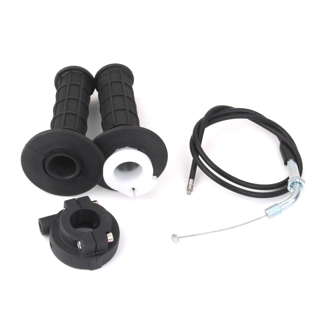 PIT DIRT - Set di 2 cavi per acceleratore e acceleratore, 50 cc, 110 cc, 125 cc, 140 cc