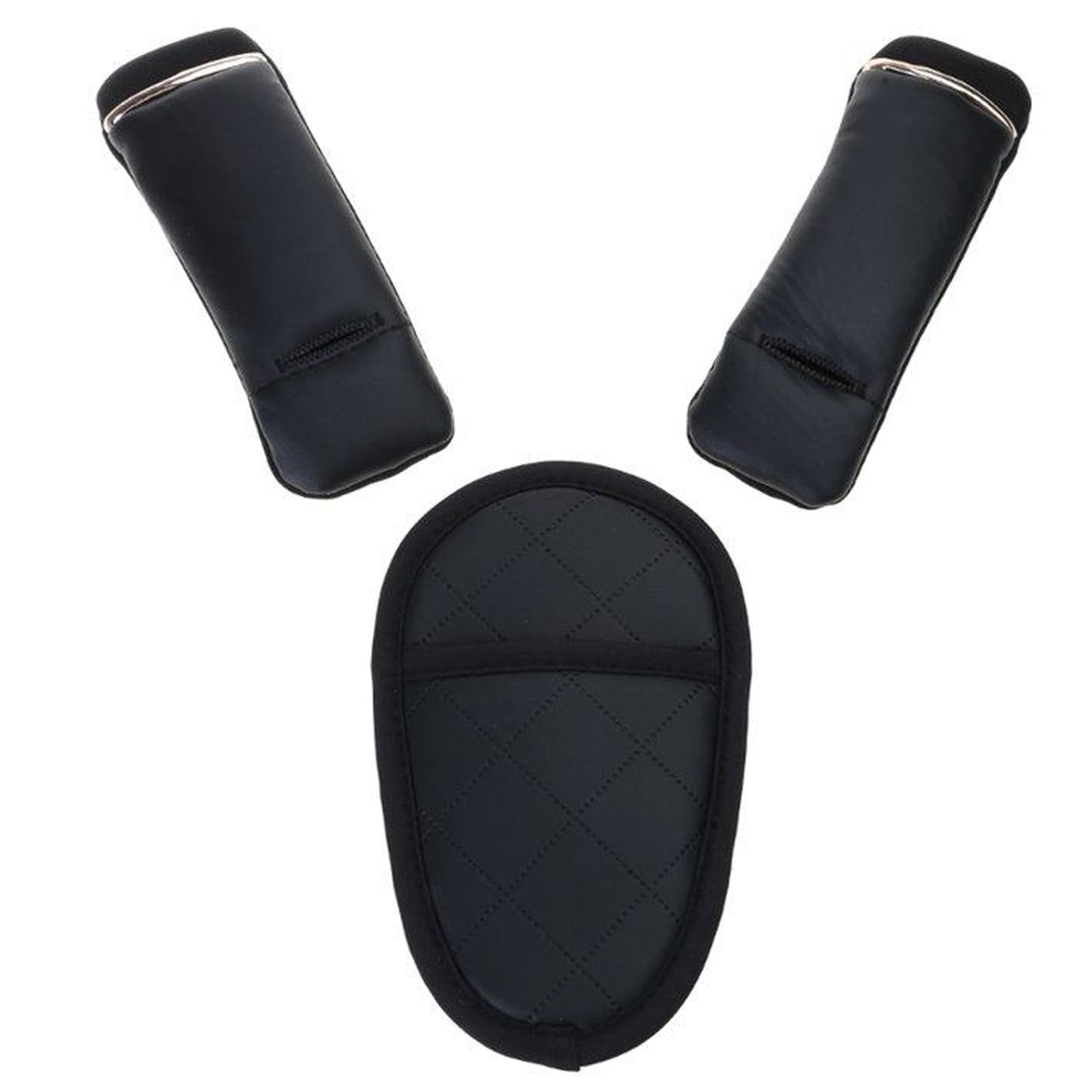 & Lovely Shoulder Strap Covers Crotch Pad Set Adjustable Shoulder Strap Protectors Easy to Clean for Strollers Adjustable Size