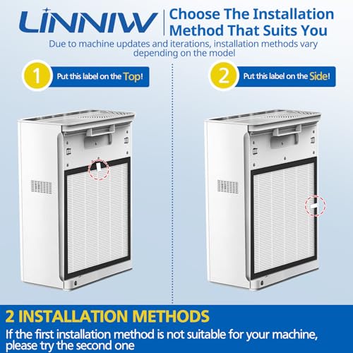 Image of 2 Pack G3 Air Filters For AMEIFU G3 & VEWIOR A3 Air Purifier Replacements