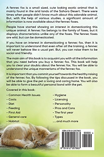 Fennec Fox. Fennec Fox Pet. Fennec Fox keeping, care, housing, training, diet and health.