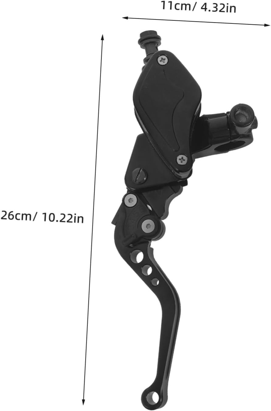 Cabilock 1pair Motorcycle Brake Clutch Fluid Tank Adjustable CNC Design for Compatibility Hydraulic Brake System Accessory for Motorcycles