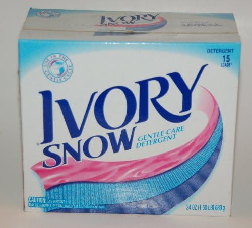 Ivory Snow Gentle Care Powder Laundry Detergent 24 ounces