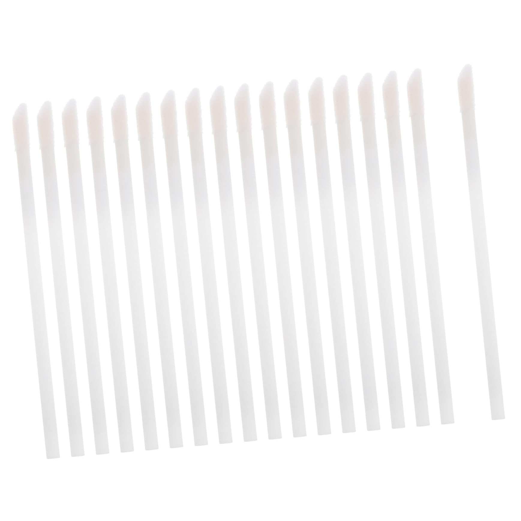 FRCOLOR 50pcs Disposable Lip Brushes Lipstick Applicator Wands Lip Gloss Brush for Home Travel Makeup Lipstick Gloss Wands Applicator