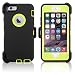 OtterBox Defender Series Case & Holster for Apple iPhone 6 4.7" (Midnight Glow) - Citron Green / Black