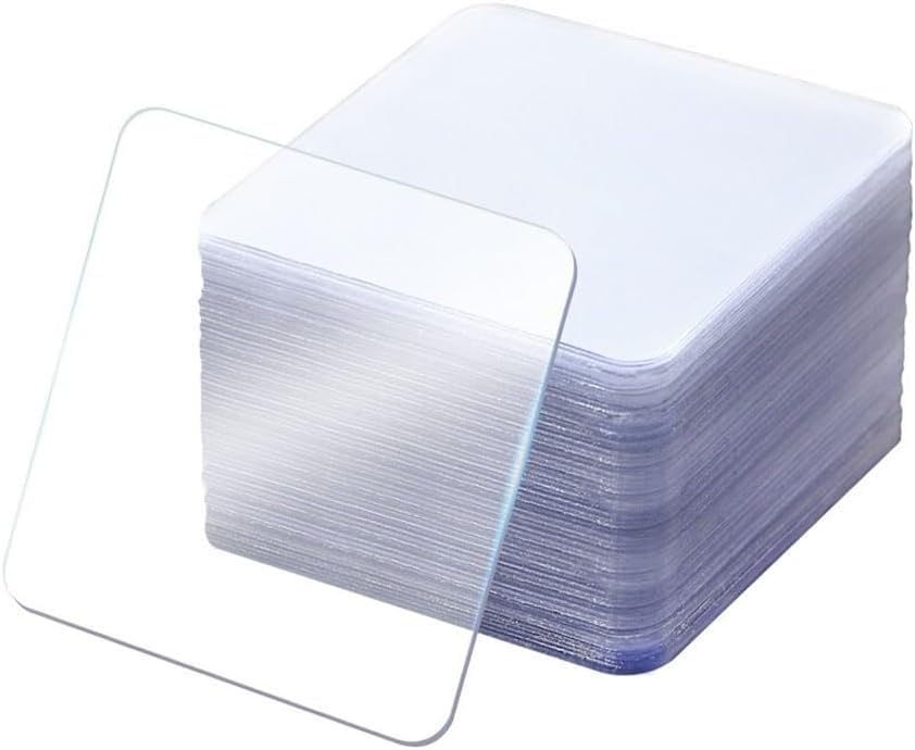 SOD-02-DST Transparent Double Sided Tape Heavy Duty 100 Pieces, Double Sided Tape, Waterproof Sturdy Squares, Acrylic Film, For Office Home Wall Decoration, Fixing