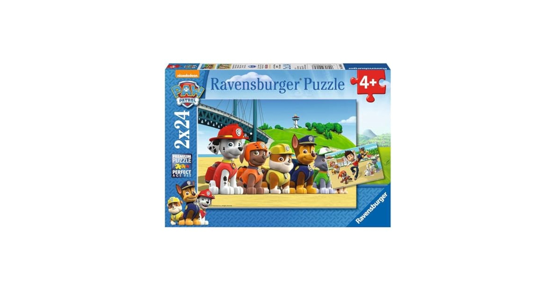 Amazon.com: Ravensburger Paw Patrol Jigsaw Puzzle (2 x 24