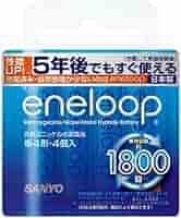 ディズニー SANYO サンヨー【エネループ・eneloop】充電池・単4形・安 Sanyo(サンヨー) ／ eneloop：充電式ニッケル水素電池(単4形4