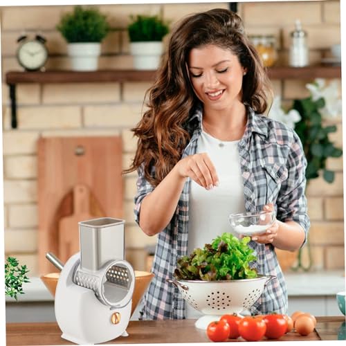 Rallador Eléctrico con 3 Accesorios para Queso y Vegetales miniatura 4