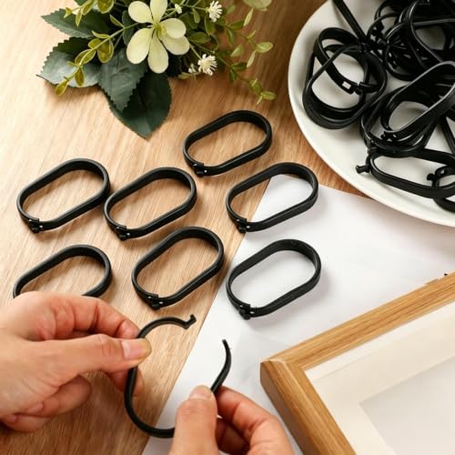 Anillos de cortina de ducha impermeables para pérgolas y cenadores 4