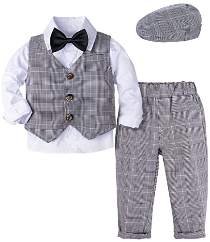 mintgreen Baby Anzug Junge, Hochzeit Taufe Smoking Gentleman Outfits mit...