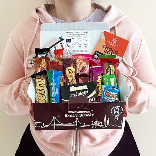 Ceres Gourmet International Chocolate Variety Box, Full-Size Foreign Chocolates and Candies and Bars, Assorted Exotic Turkish Candy Snacks from Around The World - Image 4