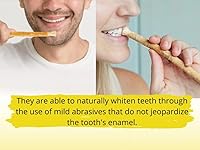 Vista 4 de Cepillo de dientes tradicional natural Miswak (sewak) Peelu Masticar Stick para dientes más blancos (15)