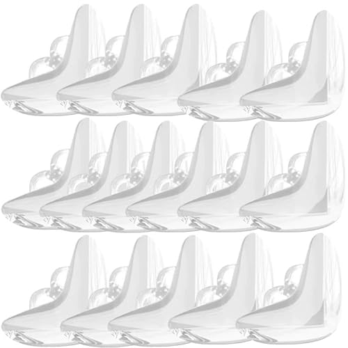 8/12/16pcs Baby Safety Silicone Table Corner Protector Furniture Edge Protection Cover Transparent Children Anti Collision Guards(16PCS Butterfly)