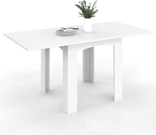 IDMarket - Table à Manger Extensible Rectangle Dona 4-8 Personnes
