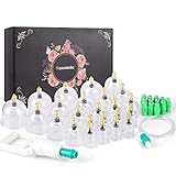 【Masaje magnético】Combinado con agujas magnéticas y kit masaje ventosas, puede masajear los puntos de acupuntura al mismo tiempo que el tratamiento de ventosas, aliviar el dolor de espalda, cuello, piernas y manos del cuerpo, mejorar la circulación sanguínea y el drenaje linfático.
