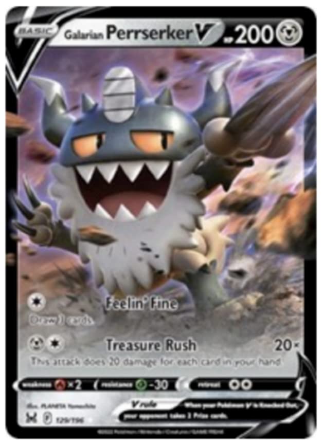 perrserker pokemon card price 401 Games Canada - Galarian Perrserker V - Lost Origin - Full Art