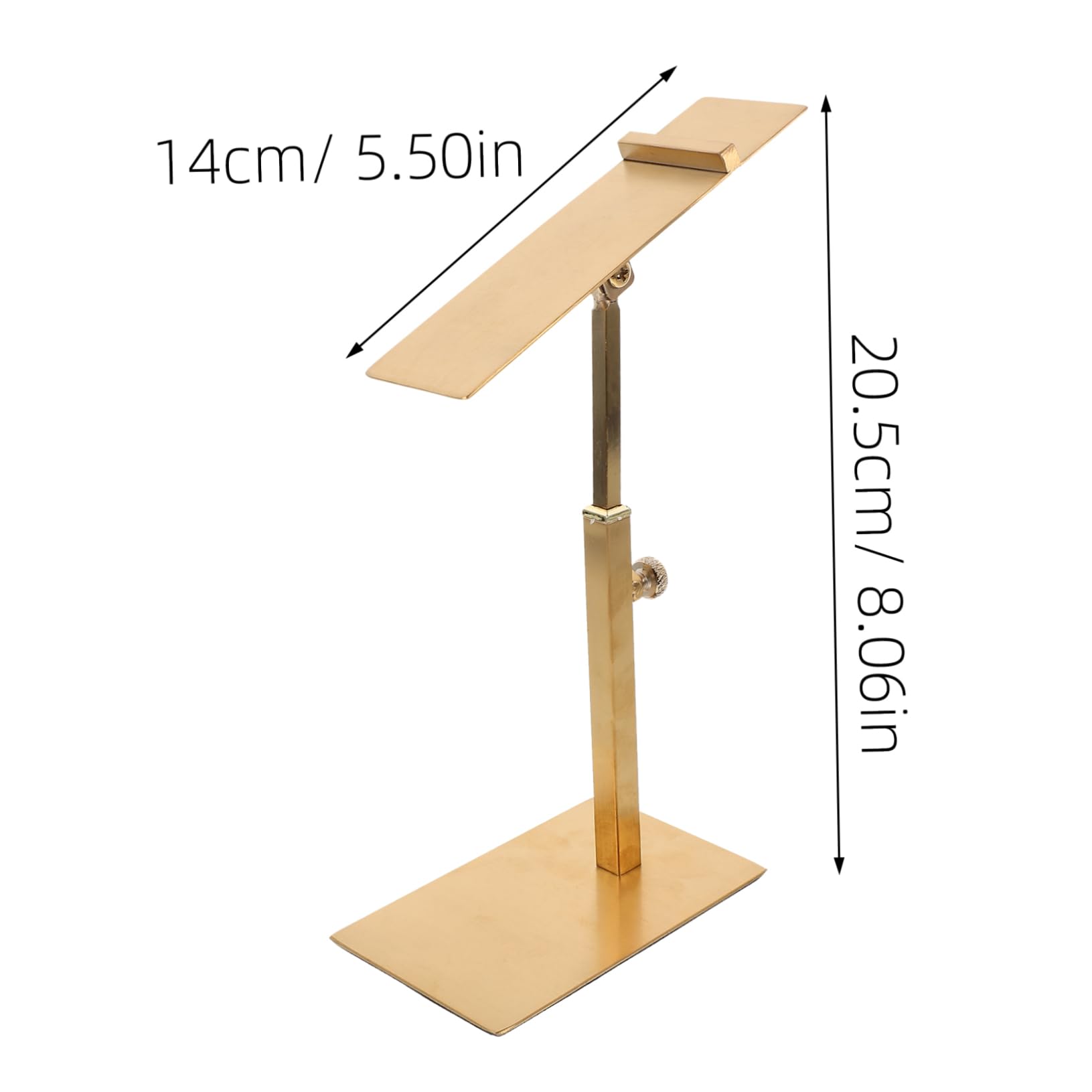 OUNONA Adjustable Stainless Steel High Heels Display Rack Shoe Stand with Non Slip Base for Retail Showcases for Shoe Collections and Store Marketing