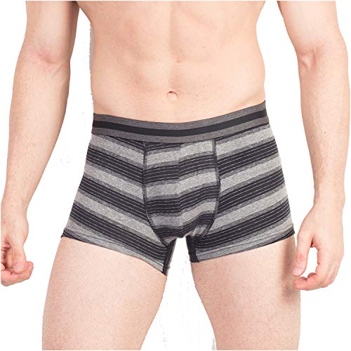 Image of Men 95% Cotton, 5% Spandex Boxers (Pack of 3)