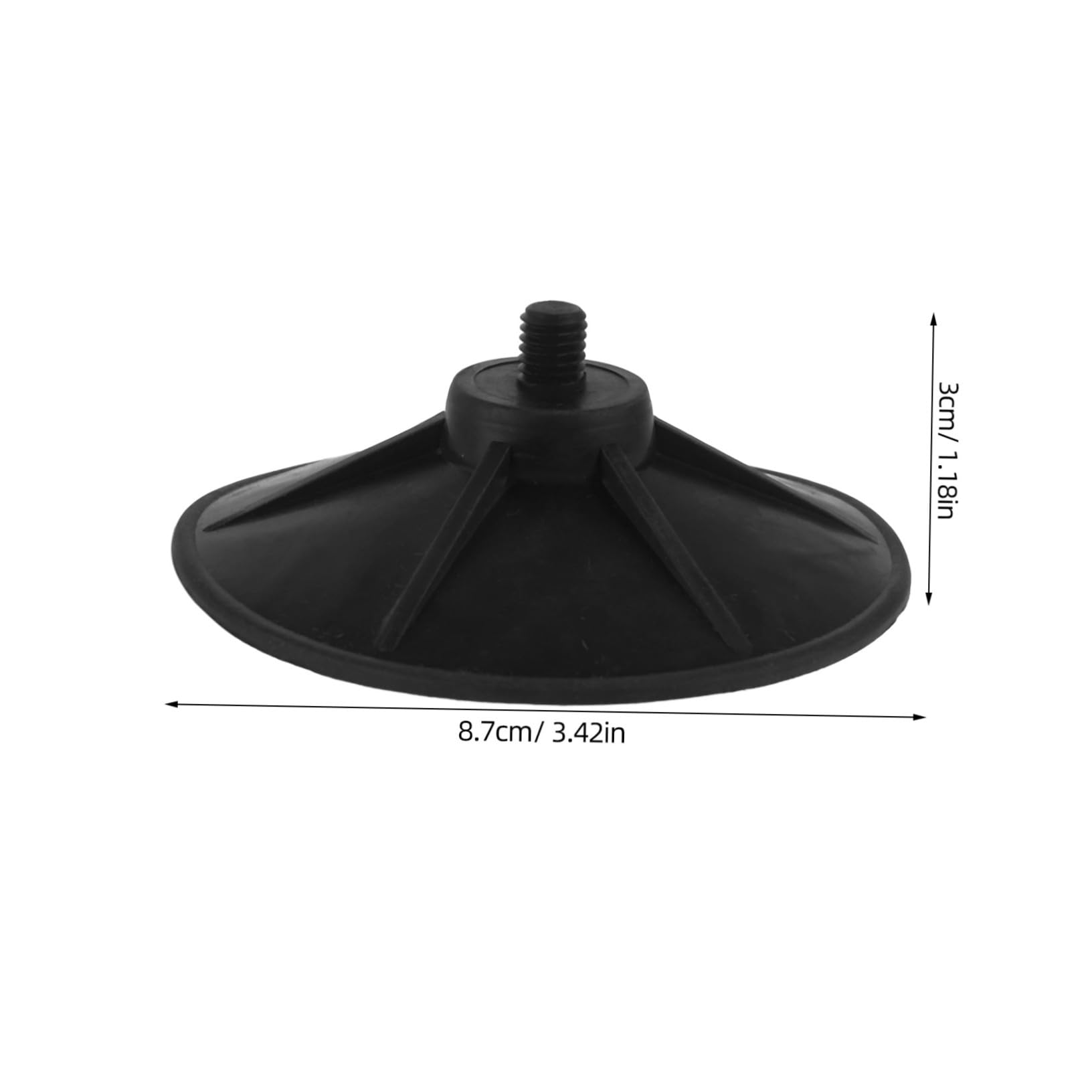 Happyyami Suction Cup Base Boxing Sandbag Suction Cup Sturdy and User-Friendly Enhance Your Training Session