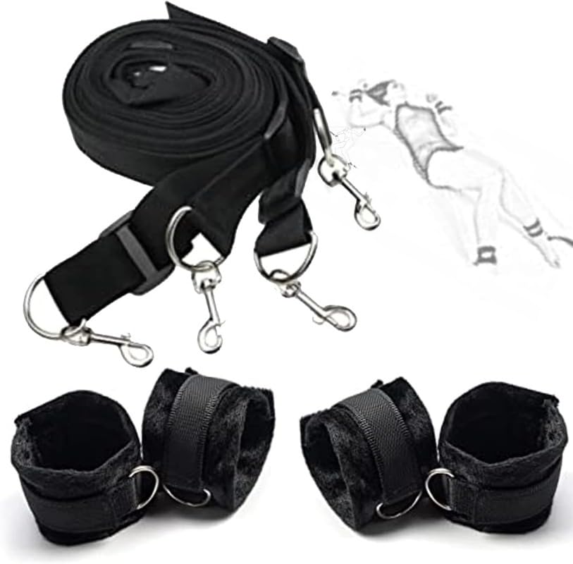 Cinghie anniversario yoga fitness intimi kits corpo moda giochi regolabile Decorazioni Accessoire pour couple 703