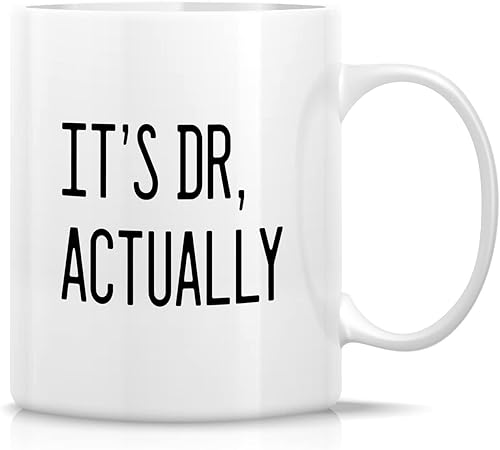 Vista 206 de Retreez Taza divertida – Trust Me I'm Almost a Doctor - Tazas de café de cerámica de 11 onzas – Divertido, sarcasmo, sarcástico, motivacional