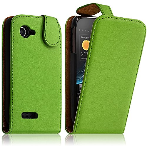 Seluxion - Housse Coque Etui pour Wiko Cink Slim Couleur Vert