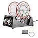 BestEquip Jewelry Polisher Tumbler 3kg 6.6 Lbs Capacity Jewelry Polisher Machine with Glass Barrel Mini Polisher Tumbler for Jewelry (6.6Lbs Capacity)
