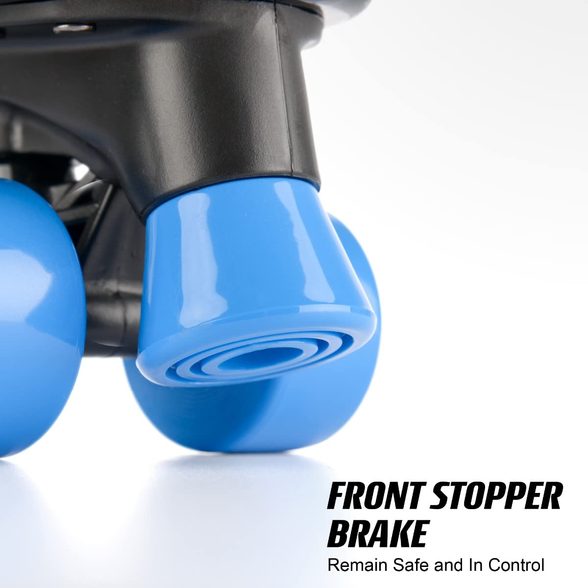 Osprey Quad Skates for Beginners, Adjustable Sizing, 4 Wheel Skates, Durable Safe-Lock Straps, Multiple Colours