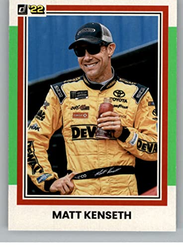 2022 Donruss Lime Green #147 Matt Kenseth Official NASCAR Racing Trading Card in Raw (NM or Better) Condition