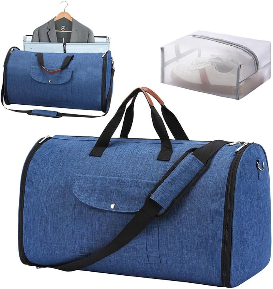 Amazon | ガーメントバッグ スーツバッグ ボストンバッグ 55L大容量
