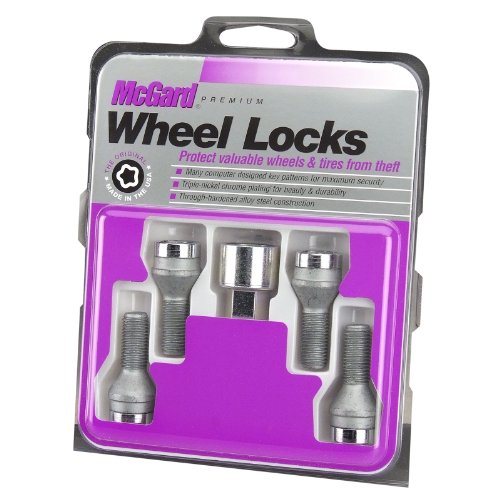 McGard 27179 Chrome Bolt Style Cone Seat Wheel Locks...