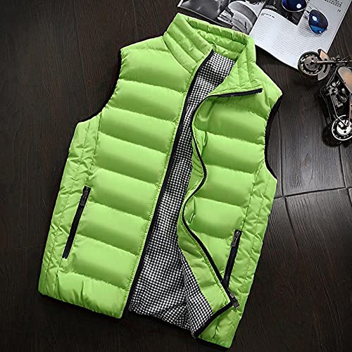Mens Vests Tops Vest for Man Sleeveless Thick Cami Tank Thermal Thick Puffer Basic Winter Fall Vest 2025 Fashion2