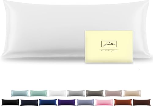 Miniatura 172 de Funda de almohada de seda para cabello y piel, suave, transpirable y resistente, fundas de almohada de seda de morera natural de ambos lados