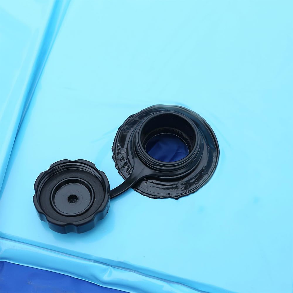 Piscina per Cani Pieghevole, Portatile PVC Vasca per Cani Piscina per Grandi e Piccoli Cani, Rivestimento Antiscivolo, con Foro di Scarico, 3 Dimensioni Disponibili per Piccoli, 100 x 30cm